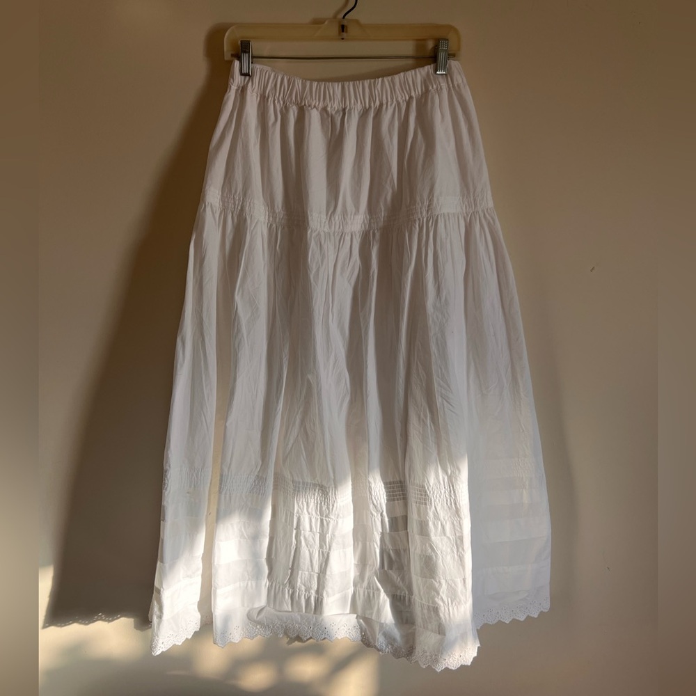 Quince White A-Line Skirt - Picture 4 of 5